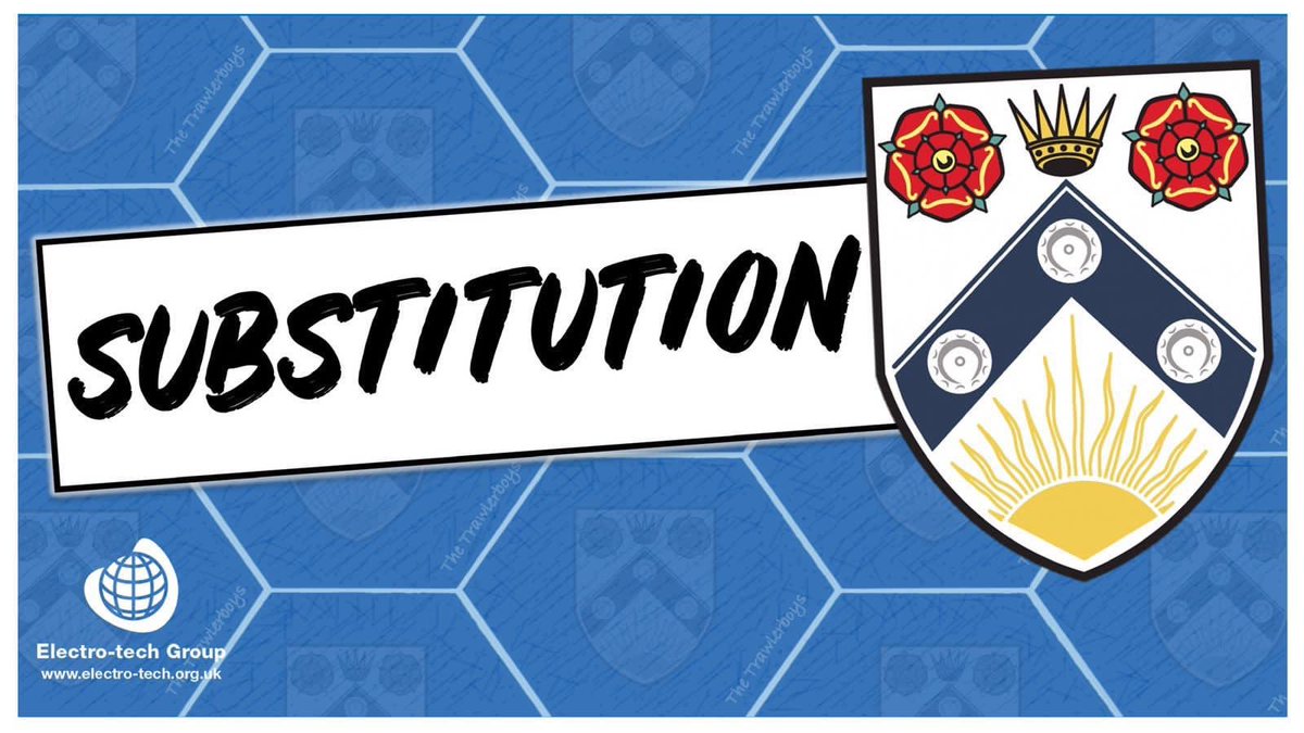 67: A second @LowestoftTownFC substitution of the afternoon as @TomFitzgerald16 replaces @Sammyj11J Still 1-1 #COYB #LTFC