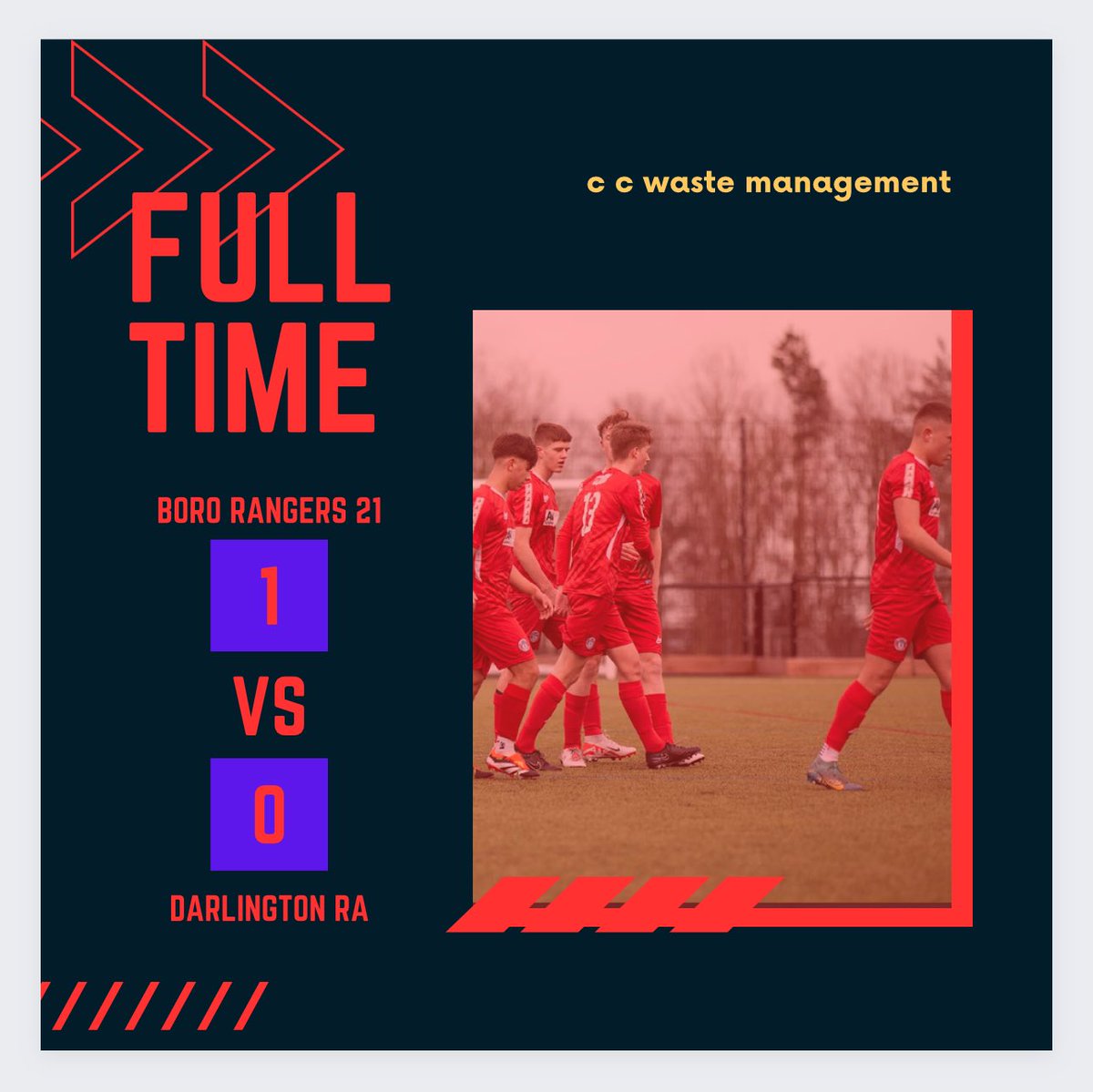 Match result

Match abandoned at 1-0 against <a href="/DarloRA_19s/">Darlington RA Reserves</a> we will have to await report to see what outcome will be. 

Goal 

<a href="/Tylercrosby2007/">Tyler Crosby</a> 

⭐️ <a href="/billymasonn/">Billy Mason</a>