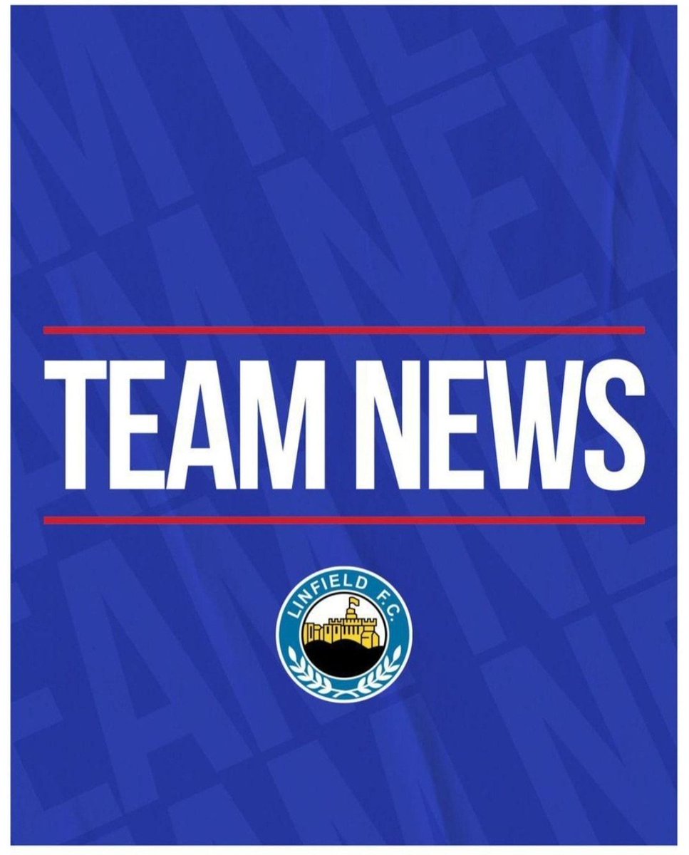 Linfield team vs Cliftonville: Johns, Hall, Finlayson, Millar, Clarke, Shields, Graham, McClean, Fitzpatrick, McKee, Cooper. Linfield subs: Walsh, Doherty, Stewart, McCullough, O'Neill, Annett, Devine. Strong line up as our league campaign comes to an end today! 💙⚽️