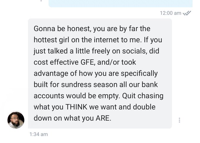 Love some thoughts or what your response to this guy would be.  As you can see, he&rsquo;s not purchased any