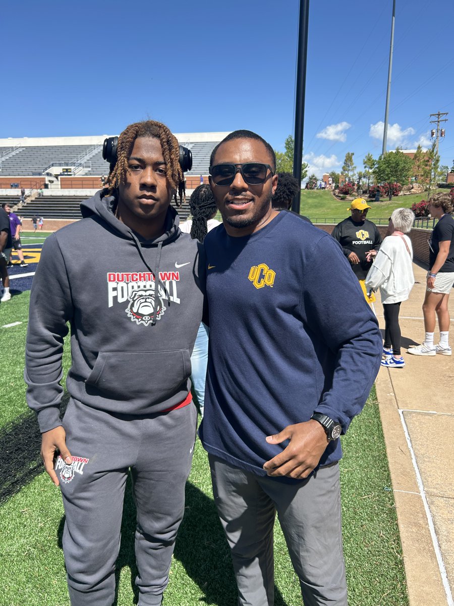 I enjoyed my visit @ucobronchofb @CoachKDumas @Coach_TPearson campus for their junior day& spring game. @DutchtownFB1 @niketaq @247recruiting @RecruitGeorgia @ExpoRecruits @TOTAL_ATHLETE @TEwracademy @TjHeath34 @PeachStateGC @PrepRedzoneGA @RecruitNationUS @On3Recruits @Rivals