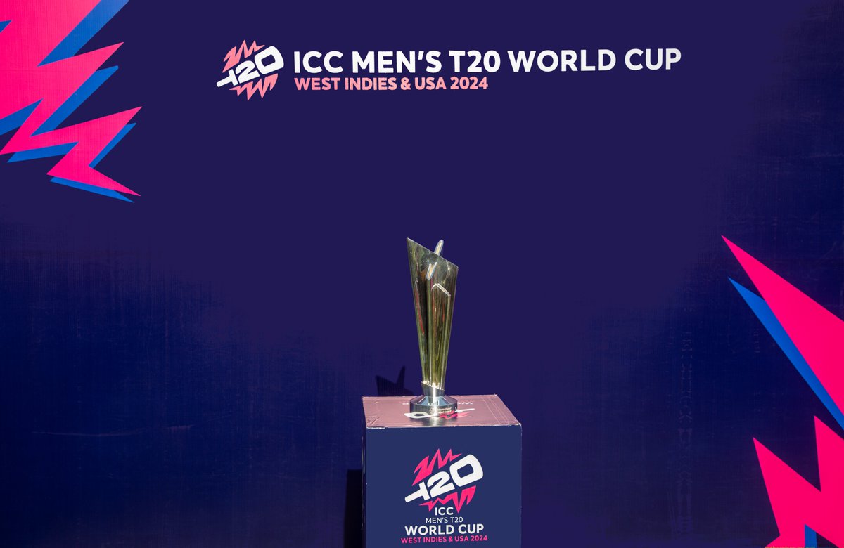 The ICC Men's #T20WorldCup Trophy reached National Cricket Academy, Lahore today 🏆📍