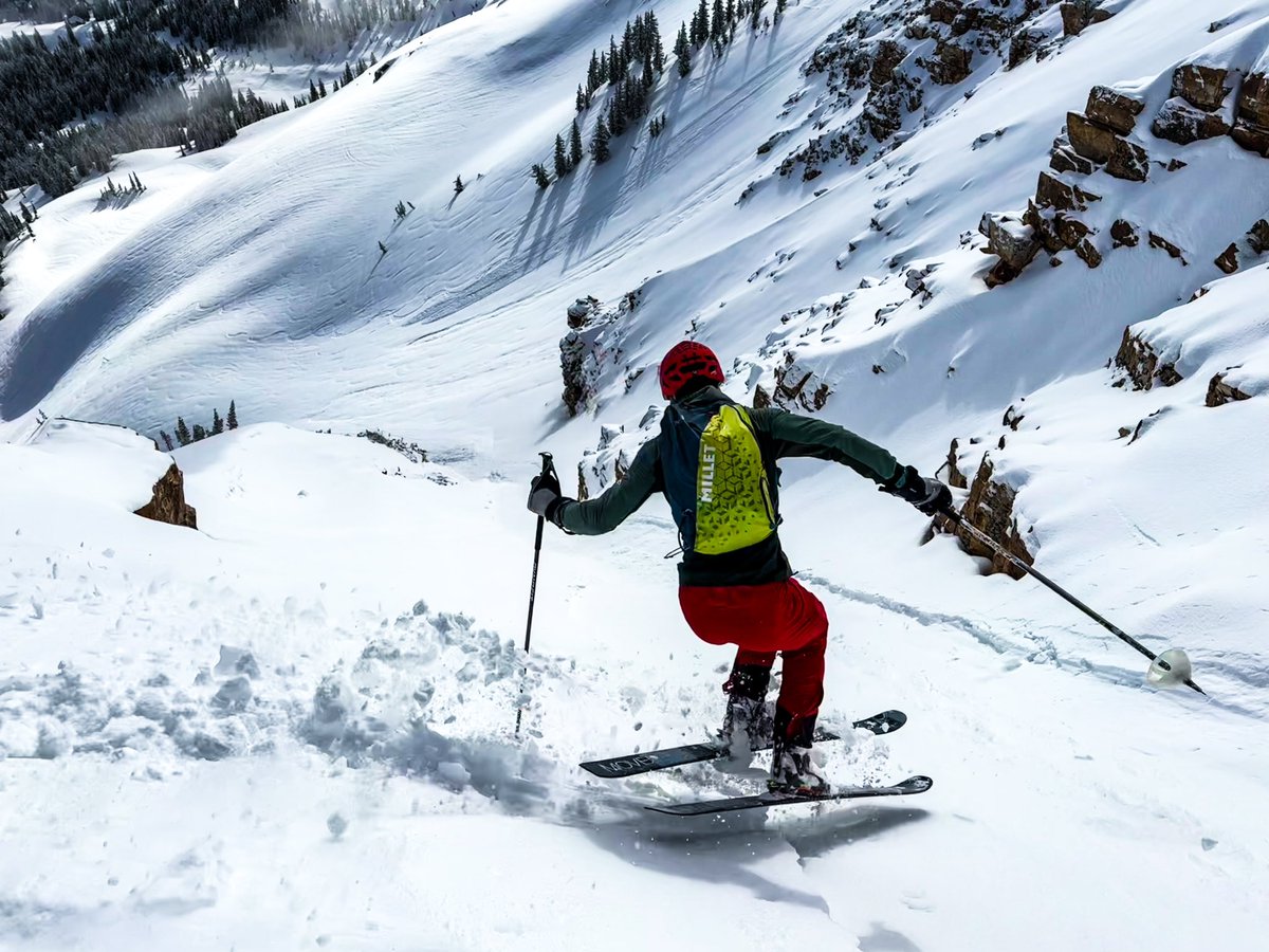 What late April looks like in Utah. 😍 (Baldy Main and Little Chutes; Sugar Shot off Sugarloaf.)