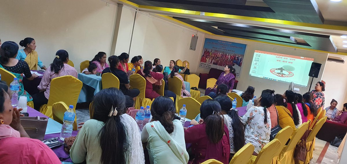 On April 26th, FEDO concluded a two-day program in Makwanpur, Hetauda, focusing on 'Strengthening Leadership and Participation of Dalit and Marginalized Women' in Bagmati Province. #CommunityLearning #WomenEmpowerment #DalitRights #DalitLivesMatter #NetworkMobilization