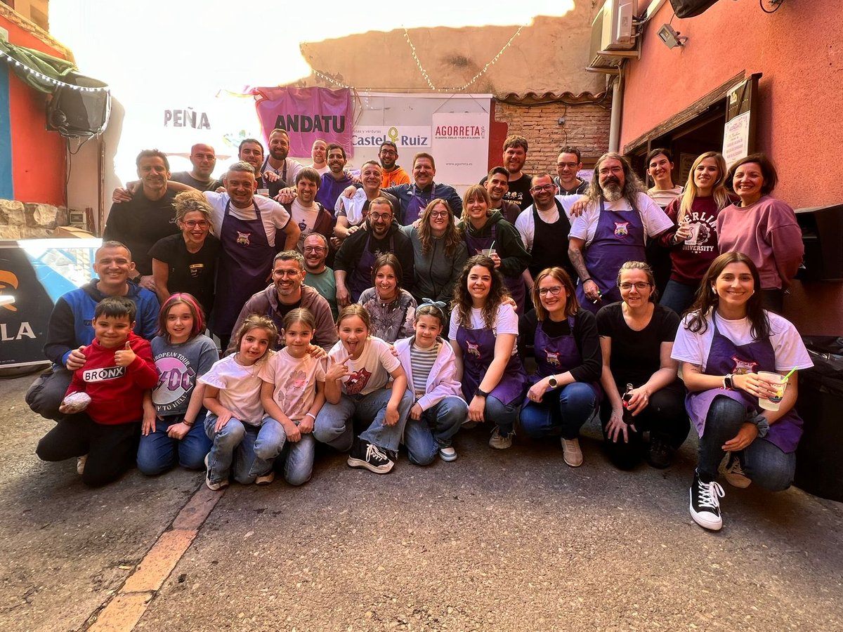 VERDURAS 2024
25° Aniversario ANDATU

¡Todo preparado!

🍽️
Fajito de Calabacín
Rollito de Espárrago 
Nido de Alcachofas
💰
Pintxo 1,50€
Cerveza-Vino-Refresco 1,50€

Os esperamos a partir de las 19h.

GRACIAS 💜 
SAT Agorreta 
Frutas y Verduras Castel Ruiz

Salud&amp;Andatu