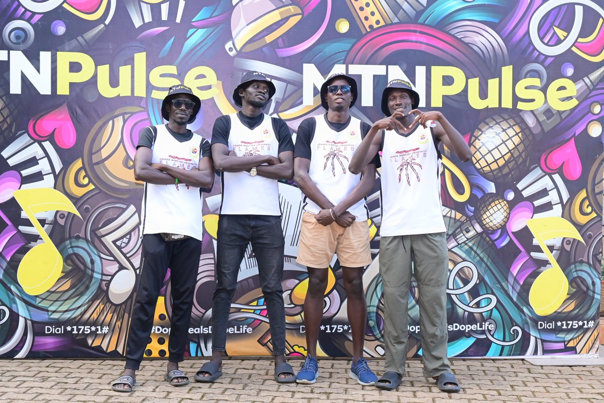 For the gram 📸 squad goals on display at Bbosa Hotel, Nkozi! 

Is your squad enjoying the #MTNPulse Weekend plot or you can explain? 😎