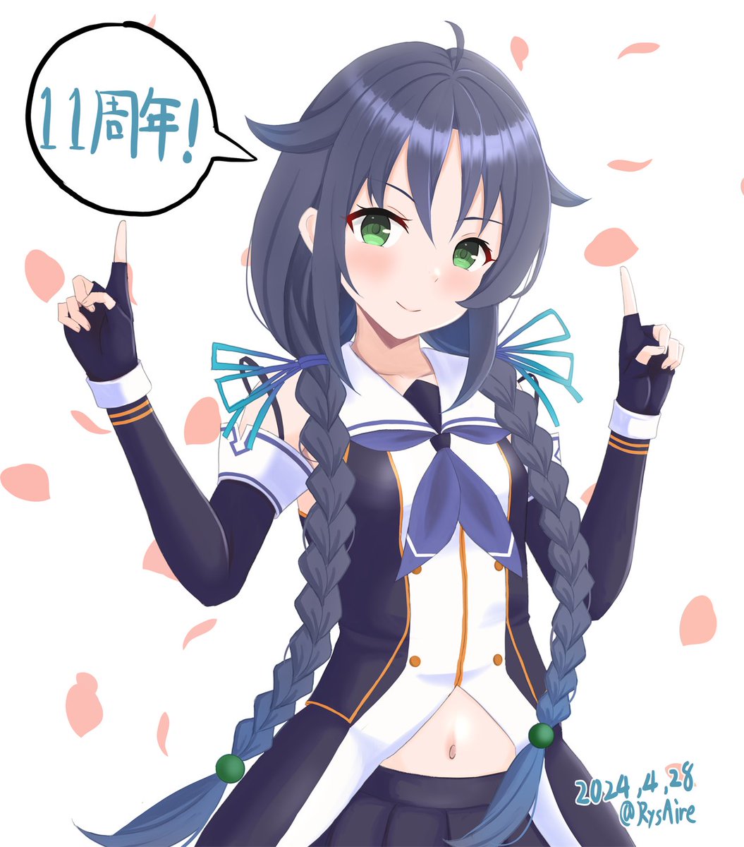 ㊗11周年
だいぶ遅れましたがひとまず
 #艦これ11周年