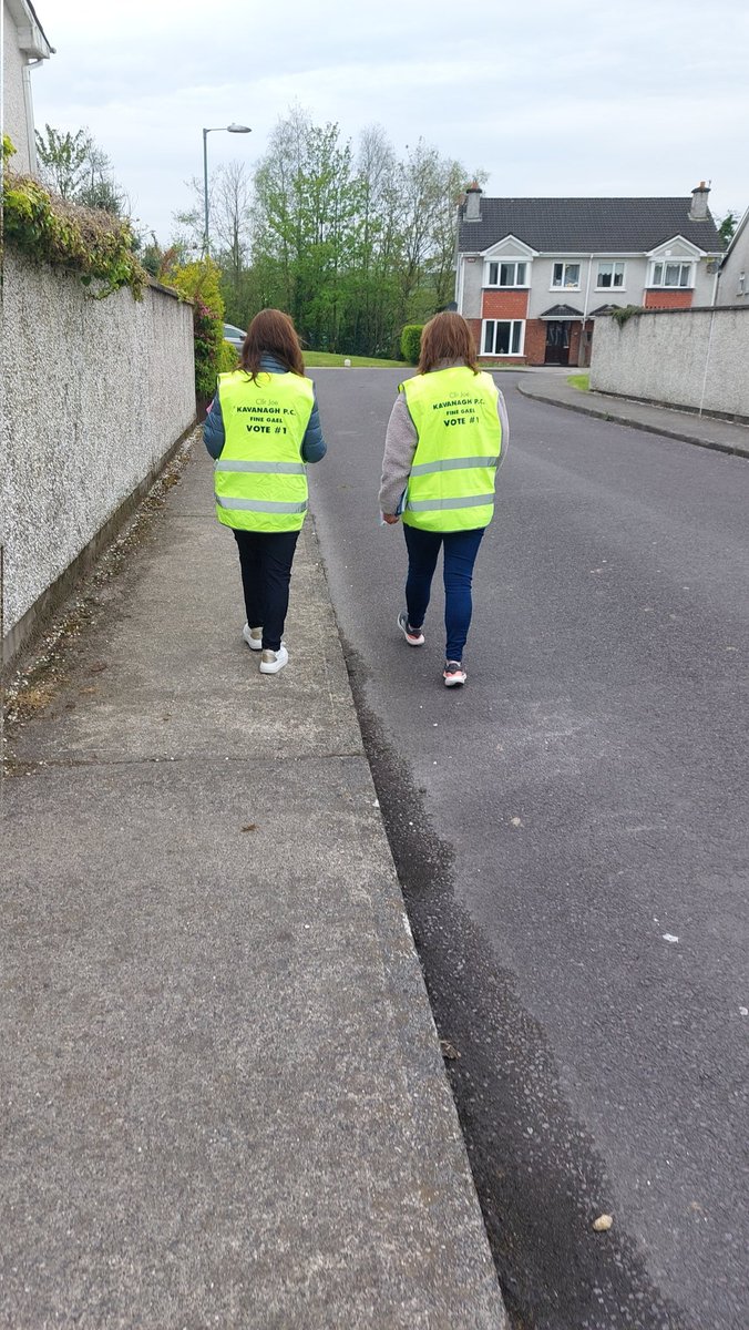 Excellent Canvass today. Getting the steps in and some excellent positive engagement. Great team Canvass. #localcommunity #keepingintouch #le24