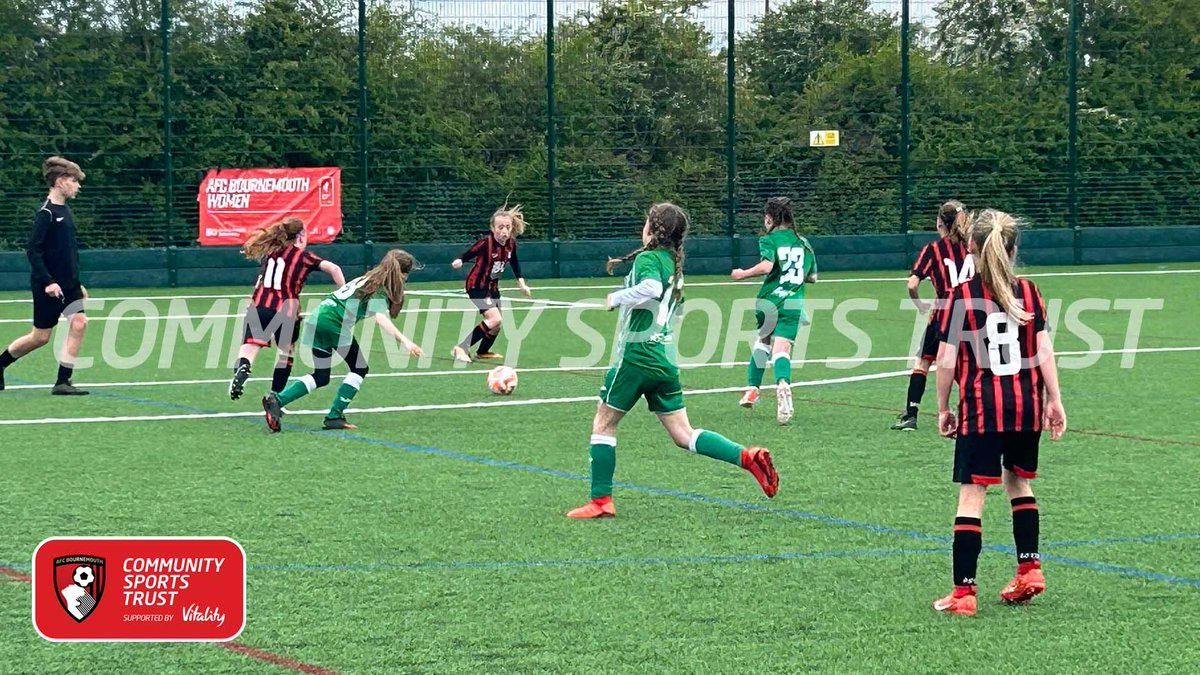 Great to host Hythe and Dibden against our Under 10 girls at @RingwoodHub today Sophia, Bonnie, Lilly and Marnie were today's goal scorers @bournemouthuni