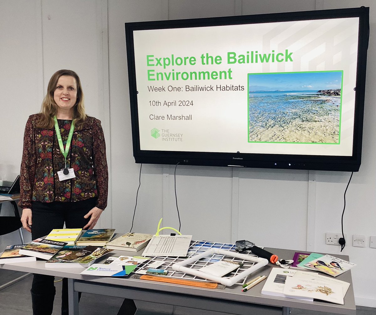 XplorOceanEarth's tweet photo. Thoroughly enjoying teaching my #AdultCommunityLearning course, ‘Explore the Bailiwick Environment’. 

So passionate &amp; proud of this - it’s a new course I’ve written! Inspiring my students to increase their awareness of the environment, develop survey skills and have fun 🤩🌱🌸🦀 https://t.co/VZwbseaube