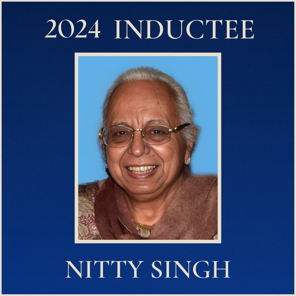 Junior Tennis Foundation (@juniortennisfdn) on Twitter photo Announcing 2024 Eastern Tennis Hall of Fame Inductee, NITTY SINGH. Please go to juniortennisfoundation.org to purchase tickets and learn more about Nitty Singh. #juniortennisfoundation #jtf #ustaeastern #easterntennishof #2024inductee #nittysingh #tennis <a href="/BillieJeanKing/">Billie Jean King</a> Announcing 2024 Eastern Tennis Hall of Fame Inductee, NITTY SINGH. Please go to juniortennisfoundation.org to purchase tickets and learn more about Nitty Singh. #juniortennisfoundation #jtf #ustaeastern #easterntennishof #2024inductee #nittysingh #tennis <a href="/BillieJeanKing/">Billie Jean King</a>