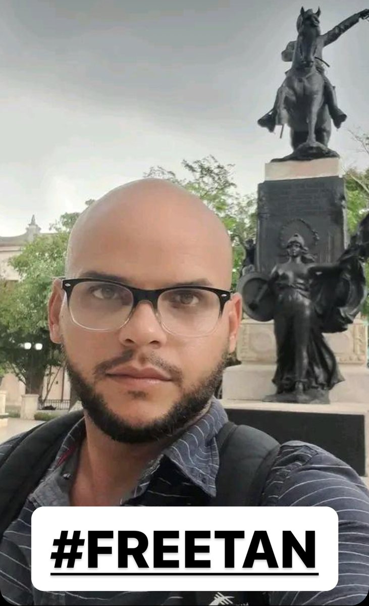 MarioJPenton's tweet image. El régimen cubano encarceló al periodista José Luis Tan Estrada (@JLperiodista96). Lo tienen en Villa Marista porque quieren silenciar su voz. #InformarNoEsDelito #FreeTan #SOSCuba
