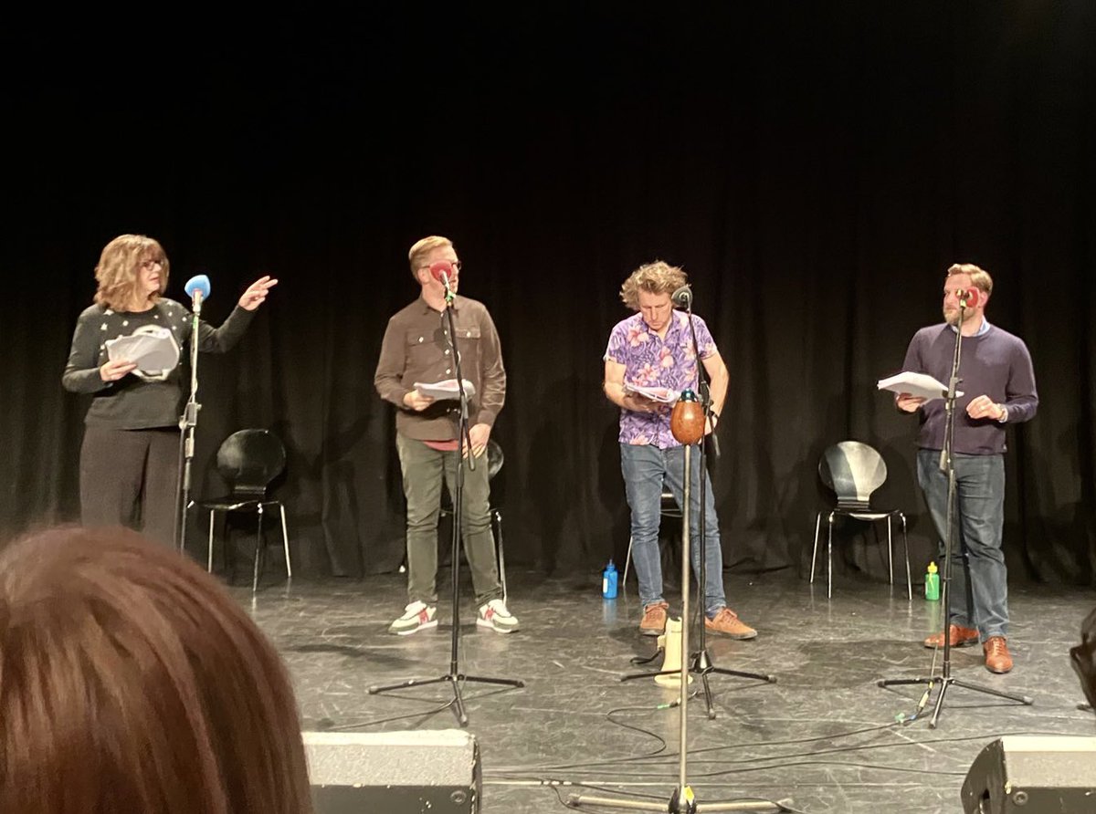Hear me in Thanks A Lot, Milton Jones! from @PozzitiveComedy soon on @BBCRadio4, opposite the real actual Milton Jones, Tom Goodman-Hill and Josie Lawrence. You could say I was very excited to be there, though you’d be guilty of a dreadful understatement.