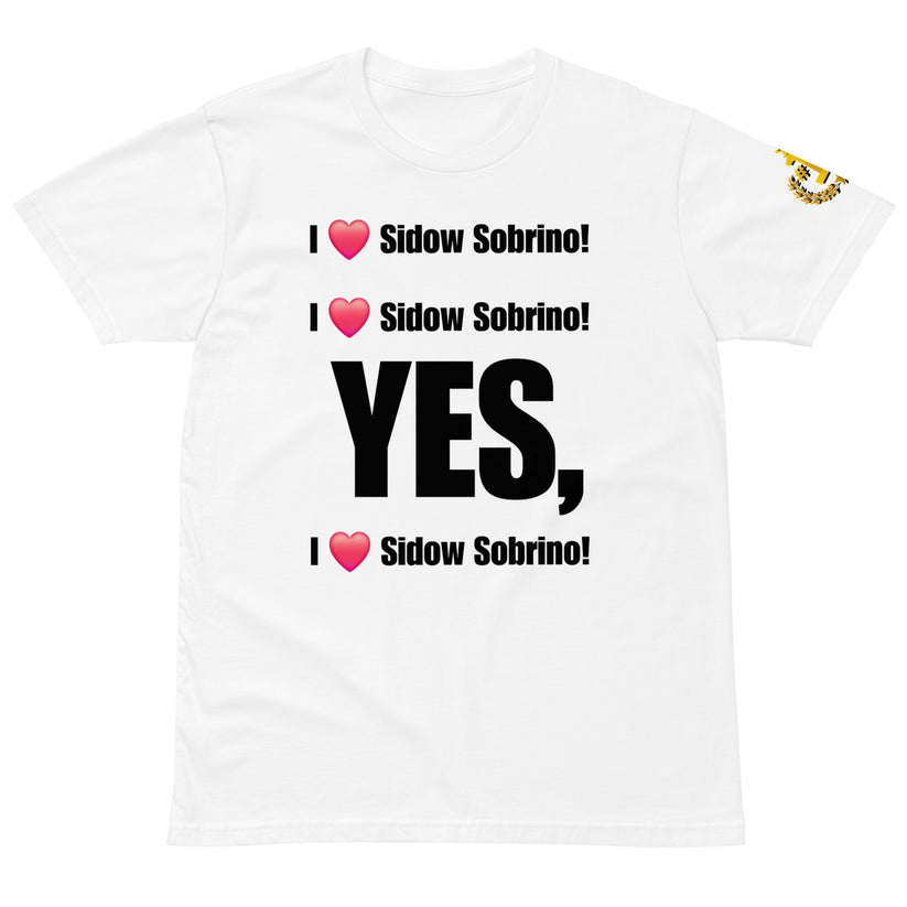 YES, I ❤️ Sidow Sobrino! 

Discover the ultimate celebration of The World's No.1 Superstar!
Available Now at No1designs.com 

Shop Here! 😃👇 theworldsno1superstar.myshopify.com/products/the-u…

#No1designs #unleashyourdaring #theworldsno1superstar #sagaftramember #SidowSobrino #FashionIcon