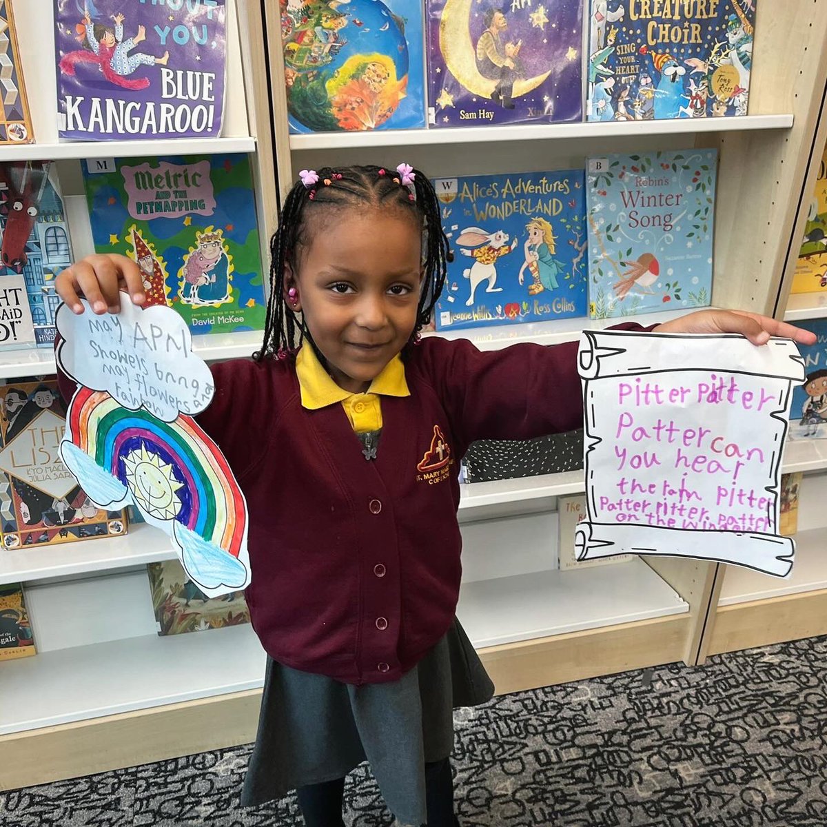 The #WoolwichLibrary RASCALS Club had lots of fun yesterday! 🎨 We made rainbows using different materials, colours and textures! 🌈 Join us on Thursdays 4:30-5:30pm for more #CraftingFun, make friends & borrow books 📚 #LoveYourLibrary