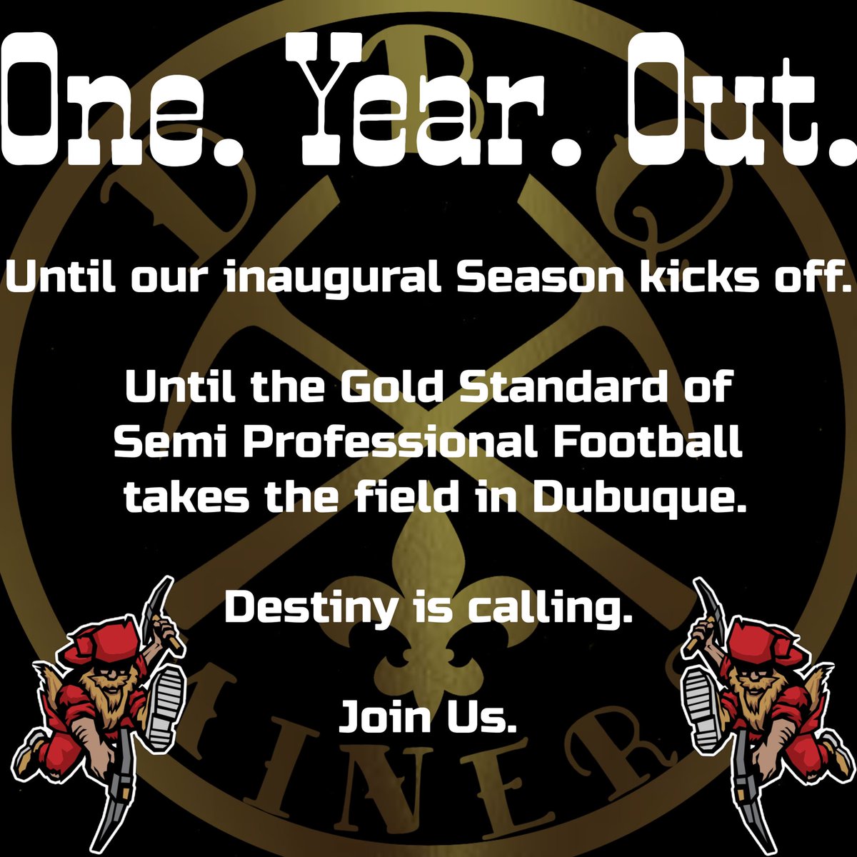 Dubuque Miners Football tweet media