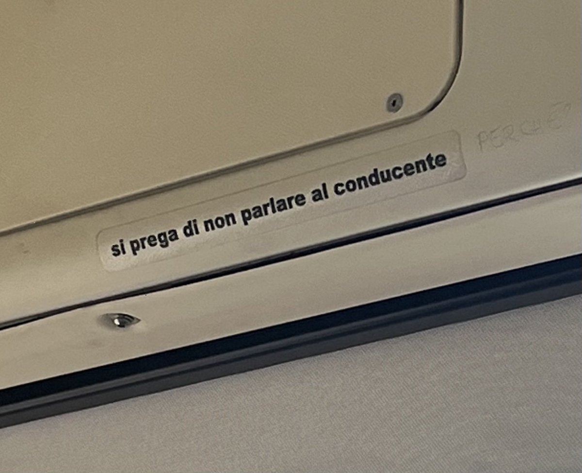 -Voglio diventare autista di autobus 
-Perché?
-