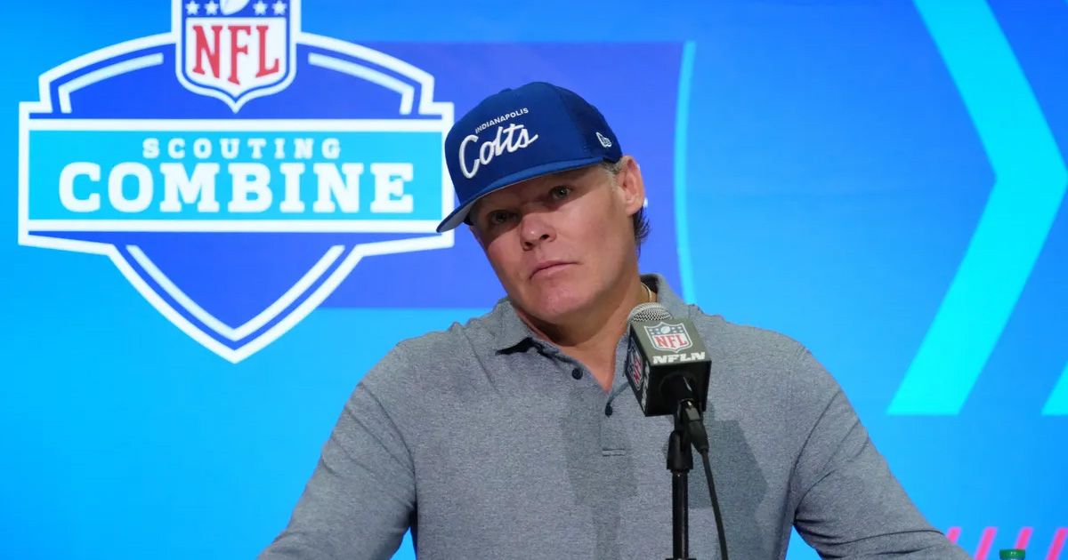NFL Breaking News
Colts GM condemns shadowy criticisms targeting draft prospects, stressing the need for integrity and constructive feedback in the scouting process.

buff.ly/3yUqZ83

#NFL #ForTheShoe #breakingnews #footballbetting #bettingsports #HandicapperChic