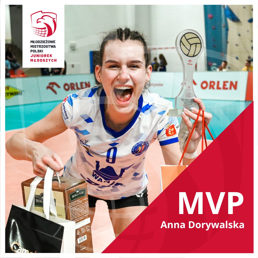 Za nami pierwszy półfinał #MPJuniorkaMłodsza 🎉
W wielkim finale zobaczymy zespół UMKS WAN MOS Wola Warszawa! 

Nagroda MVP powędrowała do Anny Dorywalskiej⭐️

A już za chwilę kolejny półfinał, który wyjaśni wszystko 🙌🏽
Śledźcie pzps.pl