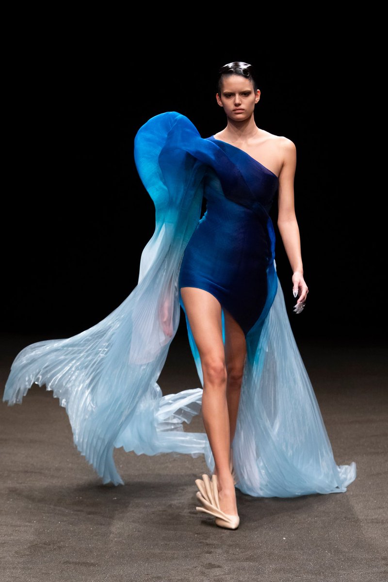 FashionweekNYC's tweet photo. Exquisite ART from Iris Van Herpen Couture Collections https://t.co/bVlMs286gH