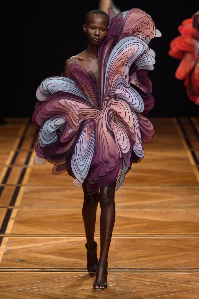 FashionweekNYC's tweet photo. Exquisite ART from Iris Van Herpen Couture Collections https://t.co/bVlMs286gH