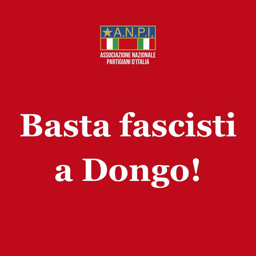 Domani a Dongo #maipiufascismi Tantissime adesioni. Ore 9 presidio democratico a Piazza Paracchini