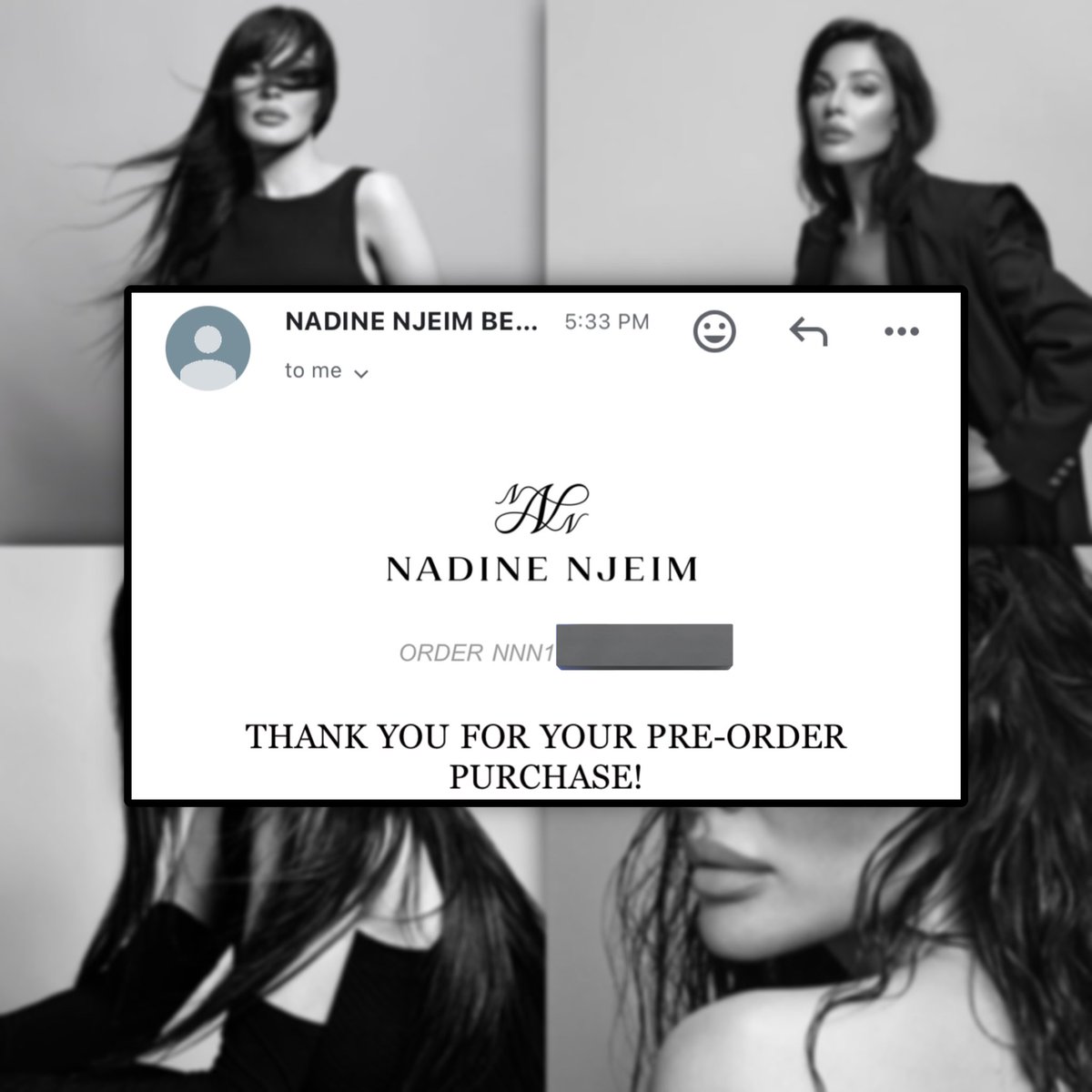 #nnnbeauty : We're done! Can't wait to try them out.. What about you guys? 🤩🤍🤍
ماذا عنكم؟ شاركونا ما قمتم بطلبه من نادين نجيم بيوتي .. 
『 @nadinenjeim ، #نادين_نسيب_نجيم』