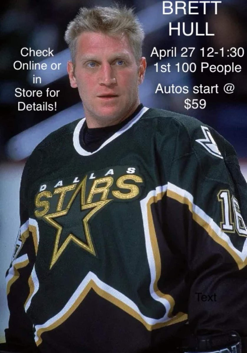 OThankKevin's tweet photo. It's going down today @WirthCollecting in Waxahachie!! And I'll be there too! #TexasHockey https://t.co/y7iQ0c2847