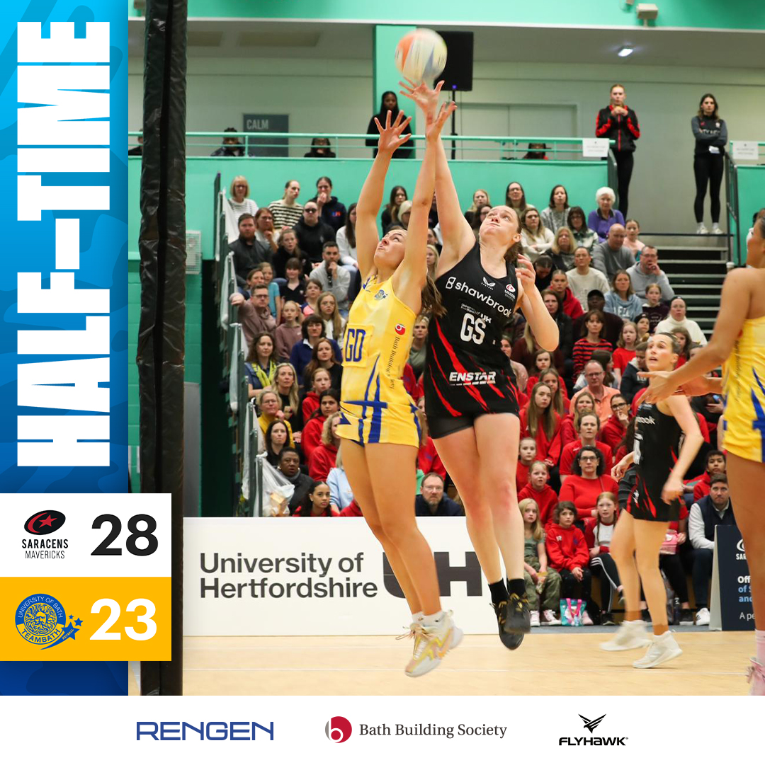 An incredibly tight first half has seen both sides take a lead 👀 Mavs end Q2 on the up but the #BlueAndGold have more up their sleeve 💪

💫 28 - 🛁 23

#Netball #NSL2024 #ForwardsAndFearless