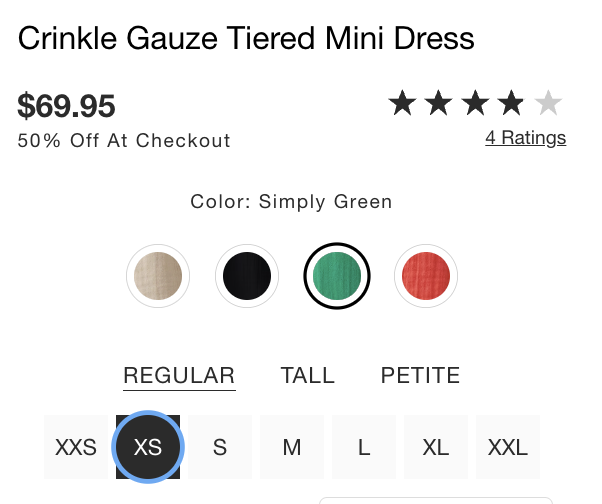 JamesTyler___'s tweet photo. Gap $gap is 50% off site-wide today. 

Colors and Sizes of a product are the same price. 

I cannot emphasize enough how bad this is. 

The inventory mess they will be left with (and are likely already in) will be a disaster. 

The contribution left on the table as a result of not dynamically pricing could be measured in eight figures. 

Insane to me this is still happening at this size of business.