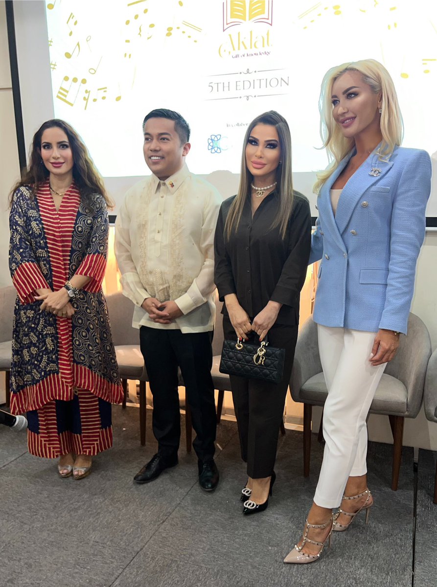 A wonderful afternoon at the Literary Melodies AKLAT, an innovative fusion of Literary & Musical Art which took place at the Philippine Consulate General in Dubai. @mydubai