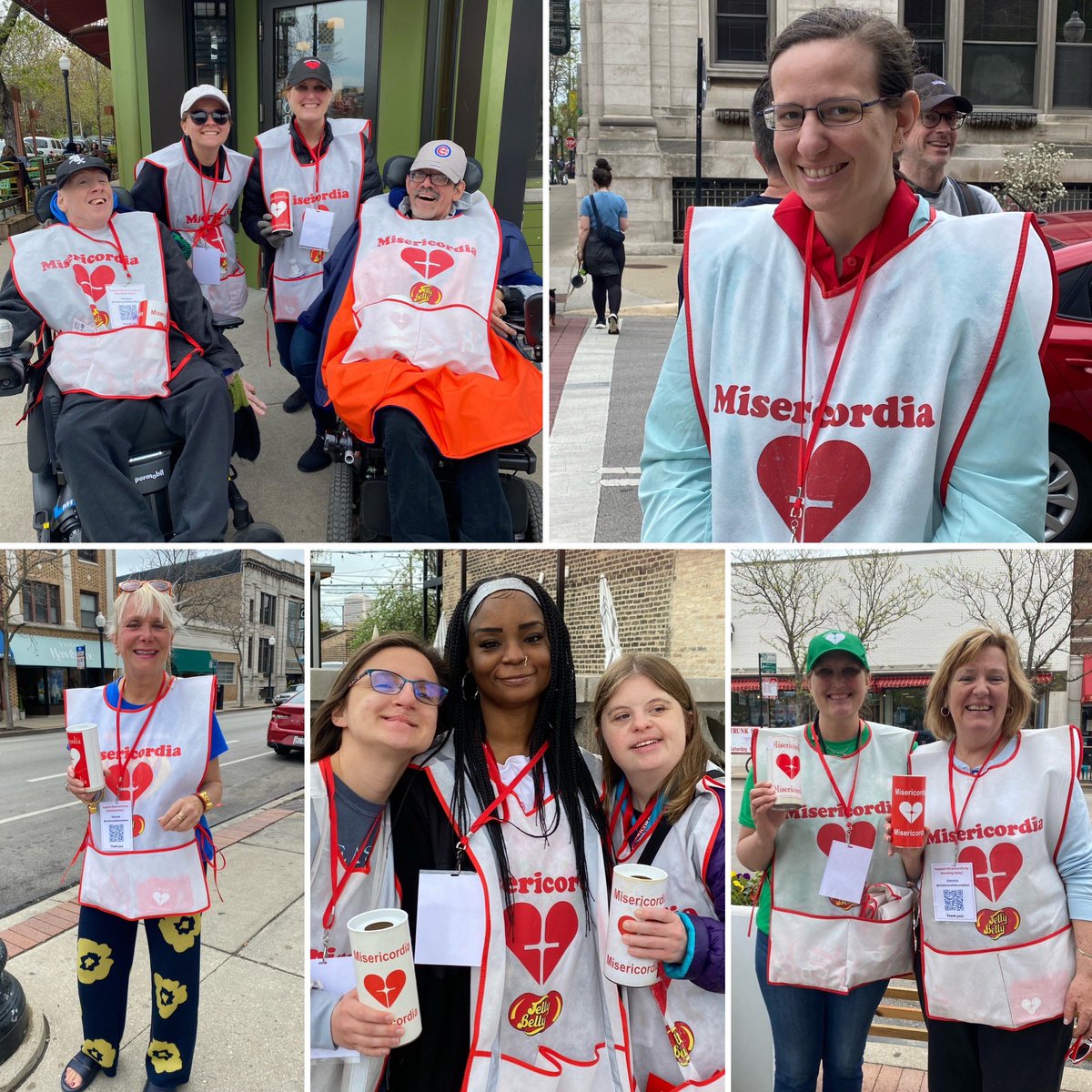 heartofmercy's tweet photo. Are you in the Andersonville neighborhood today? Look for these smiling faces and make a donation to Candy Days! Venmo at @misericordiafoundation or donate to Sr. Rosemary’s page now: https://t.co/EqD1weJ8mI https://t.co/QOClpFrMLQ