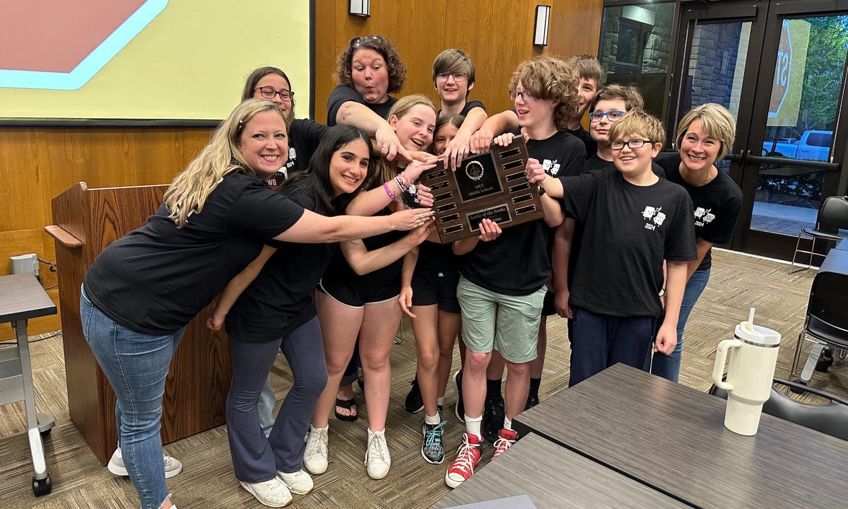 WCSedu's tweet photo. Congratulations to the students of Grassland Middle and Allendale Elementary for winning the Battle of the Books! 📚️Learn more. https://t.co/gOcrssSik4
@wcsGMS @wcsAES https://t.co/aMRTVO2CnZ