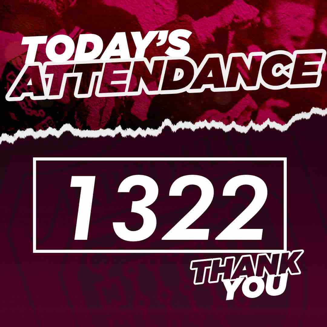 𝐀𝐓𝐓𝐄𝐍𝐃𝐀𝐍𝐂𝐄 Today’s match attendance at Gayfield is 1,322 with 140 travelling fans. Thank you, for all your support at Gayfield Park throughout the season. (0-5) #ArbroathFCLive #MonTheLichties