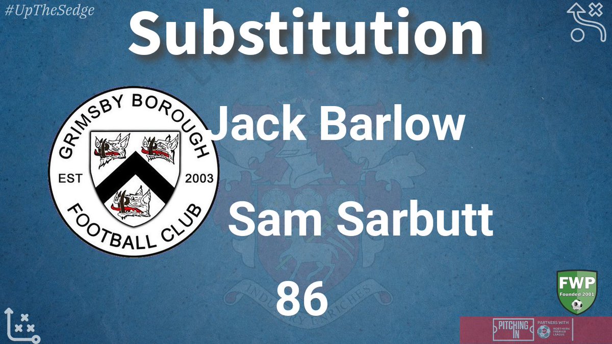 SUB: Sam Sarbutt replaced Jack Barlow (86') @PitchingIn_ fwp.co/D4CknJ