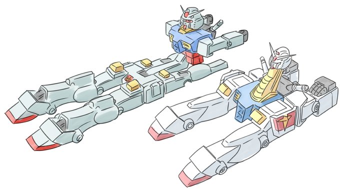 「RX-78-2(ガンダム) 武器を持った」の画像/イラスト/ファンアート(新着)