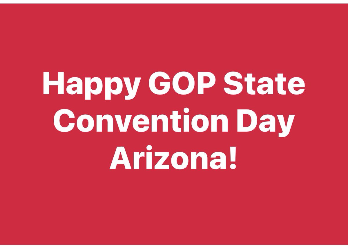 It’s going to be a beautiful MAGA day! #Trump2024 #TRUMP2024ToSaveAmerica @AZGOP