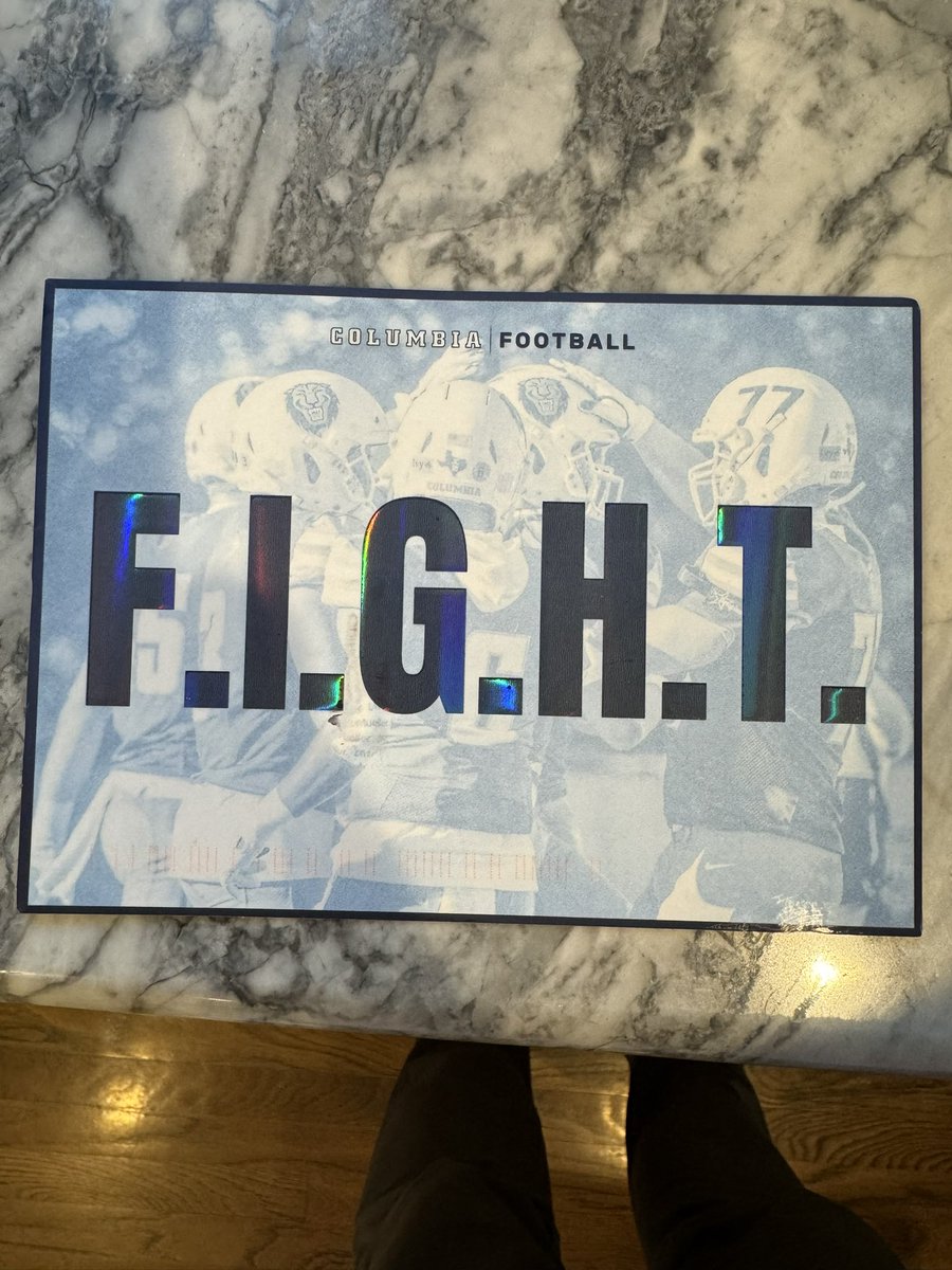 JohnBancone's tweet photo. Really appreciate the mail from @CULionsFB @CoachManion_ ! Super excited to be back on campus over the summer! @cbrownandovere1 https://t.co/mZhN5UvyVE