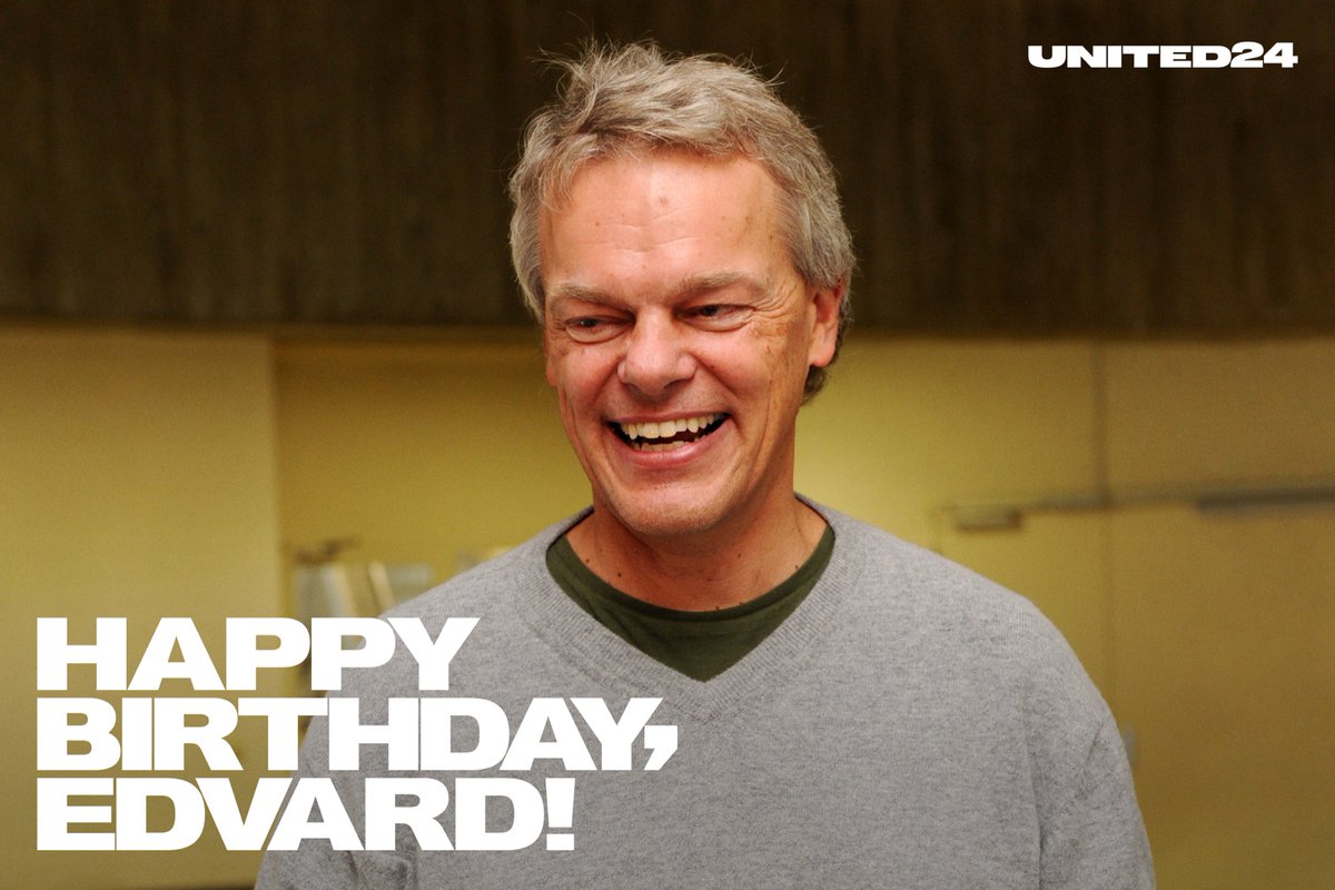 Today is the birthday of Nobel Prize winner and our dear ambassador, @EdvardMoser.  Thank you for your support of Ukraine! Happy Birthday, Edvard!