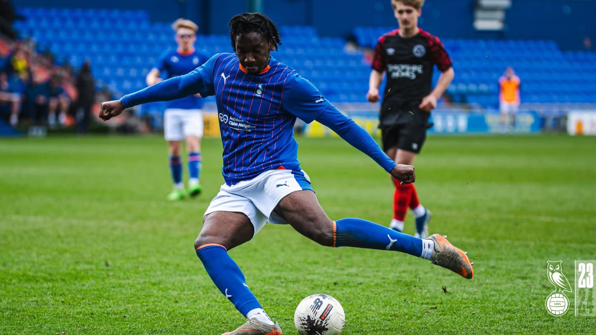 💫 Finishing the season in style! 💪 A fantastic 3-0 win for the young Latics against Shrewsbury. ⚽️ @samdavo5, @alfieatherton4, Kagame. #oafc