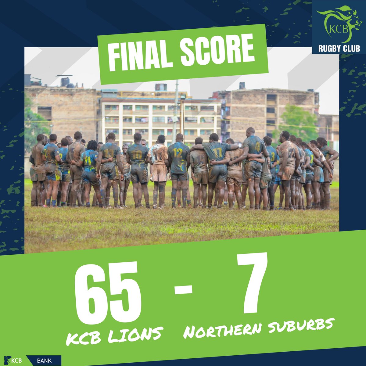 Dear brothers @suburbsrfc Thank you for showing up and honoring the fixture. A good display of rugby and hiyo roho iko juu tu sana. We keep working and long live the North (Mathare)!! Masimba. 💚 #RugbyKe #SiblingsDerby #EnterpriseCup2024 #Believe #Commitment #LionHeartedRugby