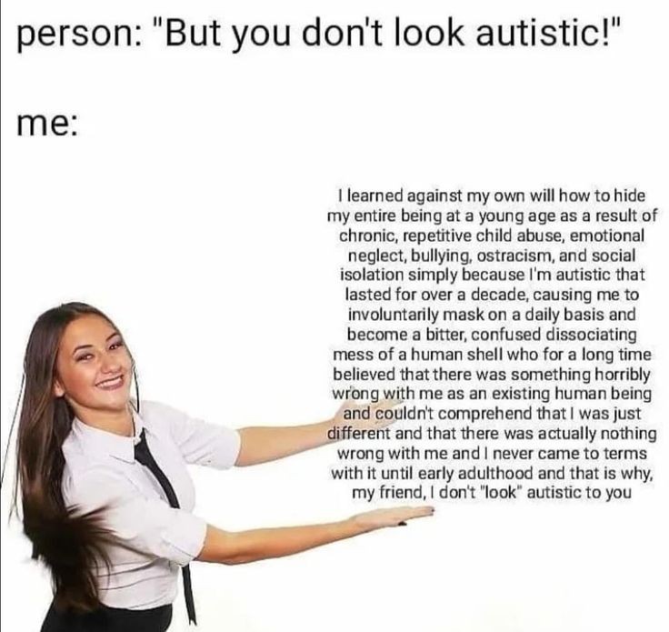 #ActuallyAutistic