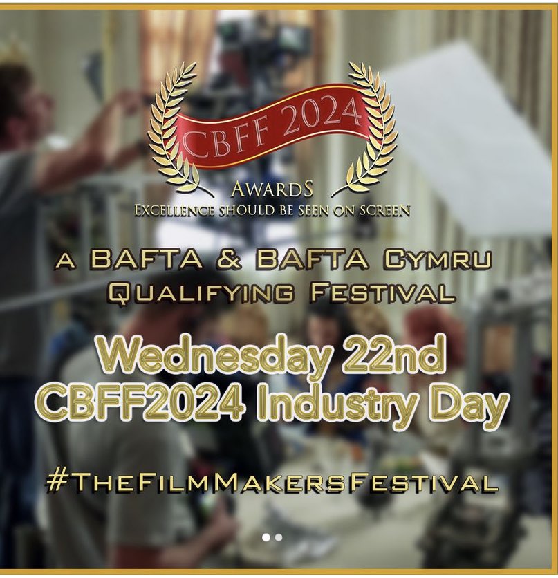Delighted that I’m going to showing my Welsh film on industry day at <a href="/cbffwales/">#CBFF2025</a> on the same bill as <a href="/FfilmCymruWales/">Ffilm Cymru Wales</a> and <a href="/S4C/">S4C 🏴󠁧󠁢󠁷󠁬󠁳󠁿</a> - Martin this is the big time!
