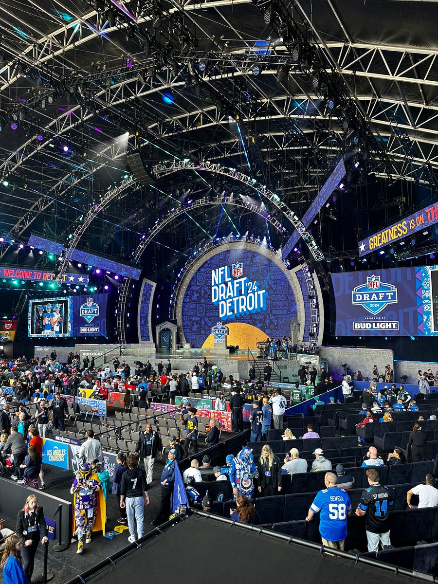 Day 3 of the 2024 NFL Draft from Detroit Noon ET on ESPN Let’s go