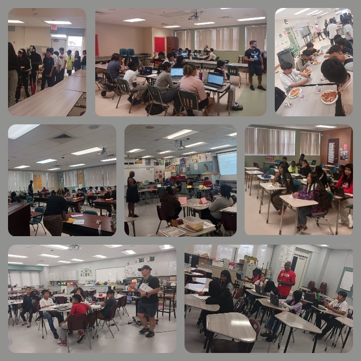 Another successful Saturday Tutorial with enriching skills in ELA, Math, Science, Civics, Algebra, Geometry, and open gym & lunch 🍕📝📚 @CaelethiaTaylor @AP_Makowski @LaquandraGolf