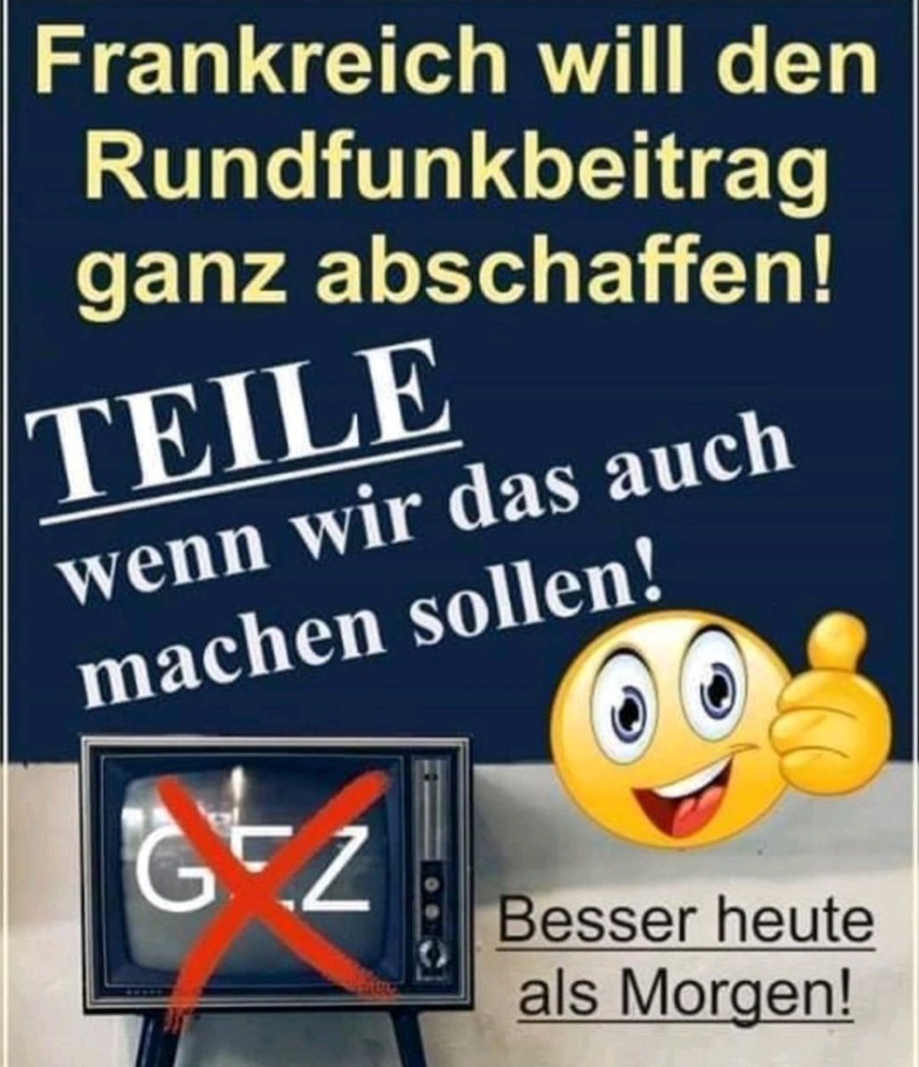 Das Verschweigen des #Cicero-Skandals von ARD und ZDF rund um Robert #Habeck und seine #GrueneSekte zeigt deutlich, für wen der Staatsfunk arbeitet!
Für die Beitragszahler jedenfalls nicht! 🤬
Daher:
#GEZabschaffen‼️