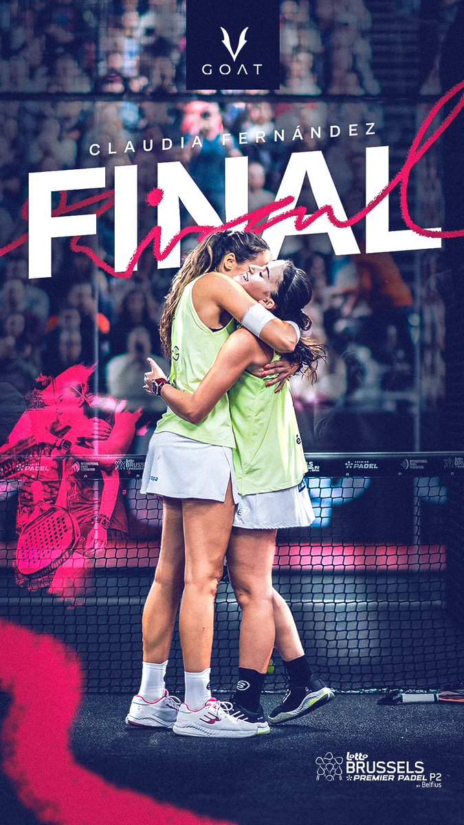 EquipoGoat's tweet photo. ESPECTACULAR CLAUDIA FERNÁNDEZ🐐✨

¡Mañana disputará su segunda final de la temporada! https://t.co/LVQatx4geF