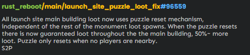 Si je comprends bien le top launch respawn 0, maintenant mais il y a 50% de loot en plus dans le bat et au vu des changement précédent sur la launch, c'est un nerf tu top mais un UP du reste de la launch, donc is ok :D