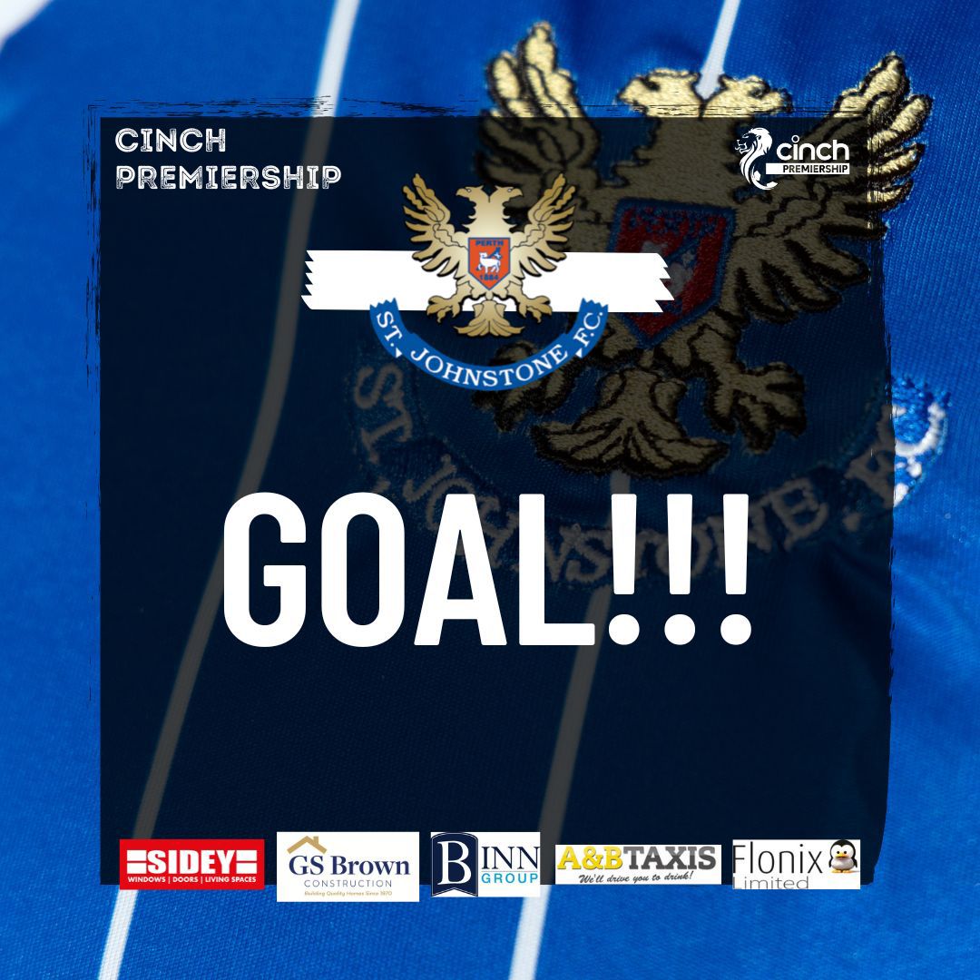 89’ | Goal Saints Benjamin Kimpioka score from a Luke Robinson cross 🔵 1-3 🟢 | #SJFCLive | #cinchPremiership