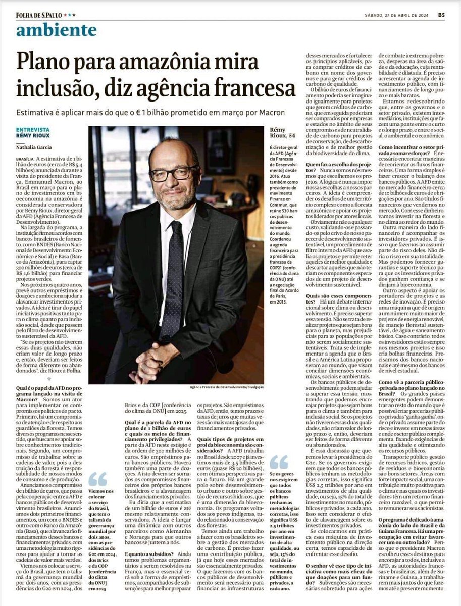 Merci à @folha et pour contribuer au succès du @g20org du 🇧🇷